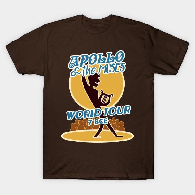 Apollo & the Muses T-Shirt by Toothpaste_Face